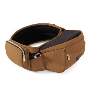SUNVENO Baby Hip Seat Carrier for Toddler, Supports up to 45 lbs, Wide Anti-Slip Seat, Adjustable Waist Belt, Quick Up Down Baby Holder, Fits 6-36 Months, Brown