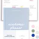 Lamare Academic Planner 2025-2026  Undated Weekly College Student Planner 2025-2026 For Homeschool, High School, College & Nursing Students (Baby Blue)