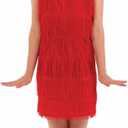 fun shack Flapper Dress Kids Costume Roaring 1920s 20s Halloween Costumes for Girls (Large)