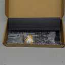 Decorative Key Holder for Wall with Shelf, Entryway Shelf with Hooks Holds Leashes, Jackets and Glasses  Sturdy Wood Keyholder Entrance Hanger with Mounting Hardware (Black, Medium)