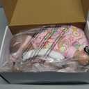 GOAROY Baby Dolls, 17 Inches Large Realistic Baby Doll with Cute Soft Body, Real Life Baby Dolls Girl, with Bottles & Pacifier, Diapers and Bibs, Gift Idea for Ages 3+