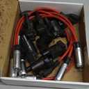 UF262 Ignition Coils Pack & 41962 Double Iridium Spark Plugs & 10MM Spark Plug Wires for Chevy Avalanche Express Tahoe Silverado Suburban 1500 HD GMC Savana Sierra Yukon HUMMER H2 OEM# D585 C1251