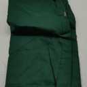 FUNHOME Outdoor Bench Cushion Covers 42" x 18" x 3", No Insert! Patio Cushion Covers for Outdoor Furniture, Water Resistant Patio Bench Loveseat Cushion Covers 1 Pack, Dark Green(Cover ONLY)