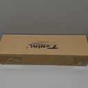 TONIAL Curtain Rods for Windows 66 to 120 Inch, Telescoping Splicing 3/4 Single Rods for Windows Decorative Drapery Rod 32 to 144 (2.6-12ft) with Small Finial, Black