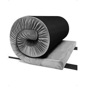 Ferlizer Memory Foam Camping Mattress Pad, 3" Portable Roll Up Sleeping Pad for Adults, Camping Bed Pads for Sleeping with Waterproof Cover & Travel Bag, CertiPUR-US (74"x30")
