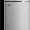 Frigidaire, 2 Door Apartment Size Refrigerator/Freezer Combo, 7.5 cu ft, Platinum Series, Stainless, 23" D x 21.5" W x 55.5" H