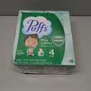 Puffs Plus Lotion with Vicks Facial Tissues, 4 Cubes, 48 Tissues per Box (192 Tissues) [Packaging May Vary]