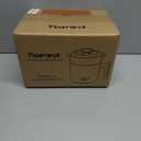 Topwit Hot Pot Electric with Steamer, 1.8L Ramen Cooker, Portable Electric Pot for Cooking, Multifunctional Cooker for Steak, Egg, Soup, Noodle with Power Adjustment, Dorm Room Essential, Black