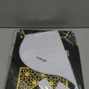 Amyhill Ramadan Eid Mosque Decorations 41 x 44.5 Inch DIY Cardboard Mosque Castle for Home Ramadan Playhouse Corner Activities for Islamic Muslim Home Decor(Black Gold)