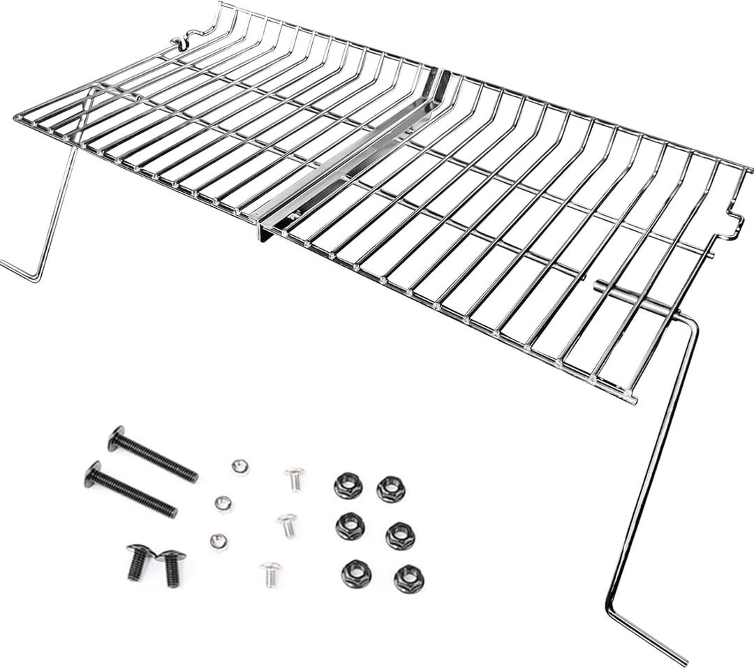 Uniflasy Grill Warming Rack for Char Griller 5050, 5650, 3001, 2223, 5072, 2823, 3030 Grills, Grill Warming Grate for Chargriller 5050 5650 Gas & Charcoal Grill
