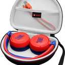 XANAD EVA Hard Case for Junior Junior 320BT / JBL JR300BT / Jr310BT or Sony MDR-ZX110 / MDRZX110NC / MDR-ZX310AP On-Ear Headphones (Gray)