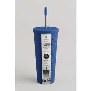 24oz Studied Tumbler - Rubberized - Mineral Blue