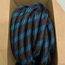Garden Hose 30FT Non-Expandable Ultra Lightweight Water Hose & Super Flexible Hose with 10-Pattern Hose Nozzle High-Strength Special Cloth Cover with 3/4" Brass fitting for Lawn, Yard, Car Washing