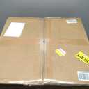 YFO Home Office Desk Chair Office Rubber Casters Ergonomic Computer Chair with Lumbar Support Adjustable Height Rolling Swivel Executive Task Armrests Chair, Brown Leather