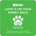 Minties Dog Dental Bone Treats, Tiny/Small Dental Dog Treats, 5-25 lbs, Clean Teeth, Fight Bad Breath, Removes Plaque and Tartar, 120 Count