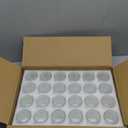 24 Pack Clear Glass Votive Candle Holders, Vintage Candle Holder for Floating Candle, Tealight Candle Holder for Table Centerpieces Home Bridal Shower Birthday Christmas Wedding Party Table Decoration