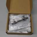 goldenwarm 10 Pack Cabinet Handles Matte Black Cabinet Pulls 3 Inch Hole Center Drawer Pulls Modern Bar Dresser Handles for Bathroom Kitchen Bedroom, Zinc Alloy