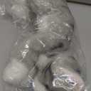 Bearington Lil' Socks Cat Stuffed Animal - 8" Realistic Cat Plush Toy - Soft Gray Striped Plush Cats with Lifelike Details for Kids, Toddlers, and Kitten Lovers - Adorable Gift for Kids