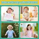 Toddler/Kids/Teens Glasses - Unbreakable TR90 Frame, 180 Flexible, Lightweight & Safe Glasses for Kids Age 2-15