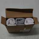 3-Pack Organic Baby Swaddle Sleep Sacks - Swaddles for Newborns, Infant 3-6 Months, Baby Girls, Boys, Soft & Snug Newborn Sleep Sack, Nursery Swaddling Blankets (Cloud, L)