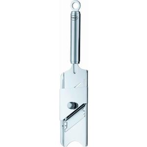 Rosle Stainless Steel Gourmet Slicer Hand-Held Mandoline, 11.1-inch