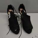 Womens Peep Toe Platform Heels Sexy Sandals Strappy Lace Up Tie Stilettos Dress Pumps Shoes 8.5