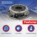 6DCT250 DPS6 Transmission Dual Clutch Fork Kit Replacement for Focus Fiesta 2012-2019