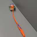 Chuckit! Sport 26L Dog Ball Launcher - Includes a 3-inch Diameter Large Ball for Dogs 60-100 Pounds - Manual Thrower for Dog Balls With a Slim Ergonomic Handle - 26-inch Length