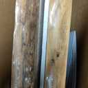 36" Live Edge Floating Shelves, Solid Elm Wood Shelf, Set of 2, 36"L, 2-Pack