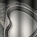 Mifoci 3 Pieces 10 Inch Heart Shaped Cake Pans Aluminum Cake Pans Silver Heart Baking Mold for DIY for Kitchen Wedding Party