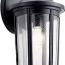 Kichler Fairfield Outdoor Wall Light, Black, 17.25 inch