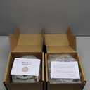 Orion Motor Tech 4x4 Wheel Spacers, Golf Cart Wheel Spacers Compatible with EZGO EZ GO Golf Cart Club Car ATV, 2" Wheel Spacers with 1/2"-20 Studs, Set of 4