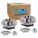 TRQ Front Left and Right Wheel Bearing and Hub Assembly Set 2 Piece | For 2007-2013 Mini Cooper 2014-2015 Cooper Coupe 2014-2015 Convertible
