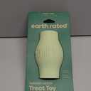 Earth Rated Treat Dispensing Dog Toys, Enrichment Toy for Adult and Puppy Dogs, Slow Feeder, Dishwasher and Freezer-Safe, Natural Rubber, Small, Green