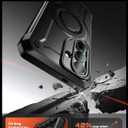 SUPCASE for Samsung Galaxy S26 Plus Case with Stand (UB Pro Mag), [2 Front Frames] [Compatible with MagSafe] [Built-in Screen Protector & Belt-Clip] Protective Phone Case for Galaxy S26 Plus, Black