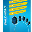 WALK·HERO COMFORT AND SUPPORT Plantar Fasciitis Feet Insoles Arch Orthotics Inserts Relieve Flat Feet, High Arch Mens 4-4.5