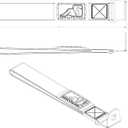 Agency 6 Rear LIFTGATE Hatch Pull Strap -Fits Toyota 4Runner - 5TH GEN - RED