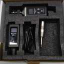 UHF Wireless In Ear Monitor System Metal, Professional Wireless IEM System, 16 Adjustable Channel, Portable Rechargeable Transmitter and bodypack Receiver for Studio, Band Rehearsal, Live Performance