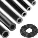 Silicone Vacuum Tubing Hose 10 FT 6PCS, 1/8" 5/32" 3/16" 1/4" 5/16" 3/8" ID High Performance 130PSI, Engine Automotive Vacuum Silicone Hose Line Kits