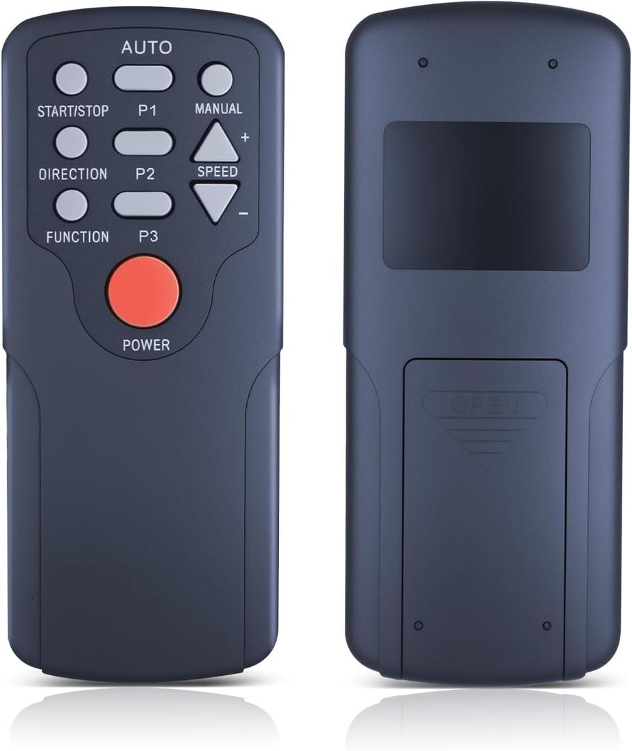 Replacement Remote Control for GUGTTR & Yolid Ellipse Electric Elliptical Machine Under Desk Compatible with Model ET0001/RB-EB505(with Oversized Buttons)