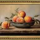 AIKETUO Gold Framed Retro Vintage Wall Art for Kitchen, Vintage Moody Picture Room Wall Decro, Artwork for Farmhouse Living Room Still Life Bathroom dining Room Office Decoration Large Big 24"L x 16"W