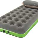 Bestway Roll & Relax Pavillo Single Bed 188 x 99 x 22 cm Air Mattress with Compression Pump Pillow