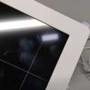 Weather Station Wireless Indoor Outdoor Thermometer, 7.5" VA Display with Remote Sensor, Home Weather Station with Weather Forecast, Temperature, Humidity, Atomic Clock, White