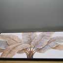 CHUDANHAO Botanical Wall Art Vintage Pictures Wall Decor Grey and Gold Photo Prints Line Wall Hangings 24"x48" Canvas Decorations for Bedroom Office (Beige)