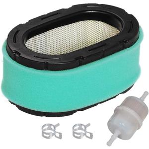 HIFROM Air Filter Pre-Filter Combo Fuel Filter Kit Compatible with ZT710-ZT740 KT715-KT745 19HP-26HP Combo Lawn Mower 16-083-04-S 16-083-05-S 063-5003-00 16 083 04-S (Pack of 1)