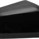 X AUTOHAUX Car Rear View Right Passenger Side Mirror Cover Cap Replacement Gloss Black for Lincoln MKZ 2013-2017 Mirror Guard Covers Exterior Decoration Trims