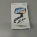 TechGlow Foldable Cellphone Stand with Bluetooth Speaker and Charging Function Birthday Gifts for Men Women Mother Father Boy Girl Teens Cool Tech Gadgets (Black)