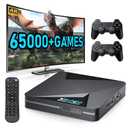 Kinhank Retro Game Console Super Console X2 Pro Built-in 65000+ Games, Video Game Console Android 9.0/Emuelec 4.6, S905X2 Chip, 4K UHD Output,2.4G/5G, BT 5.0