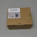 ELEGRP Outdoor GFCI Outlet with Extra-Duty in Use Cover, 20 Amp TRWR Self-Test GFI Receptacle, 1 Gang Weather Resistant in-Use Cover, Lockable, Horizontal/Vertical Mount, UL Listed, 1 Pack, Black