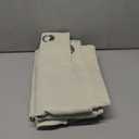 Cream Beige Bedroom Curtains 72 Inches Long Thick Linen Sheers Textured Neutral Boho Nursery Natural Linen Semi Sheer Drapes for Living Dining Room 72 Inch Length 2 Panels Set for Closet Cabin